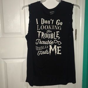 Harry Potter shirt No sleeves